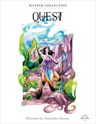 Quest: Stress Relieving Adult Coloring Book, Master Collection By Samantha Johnson (Illustrator), Blue Star Press (Producer) Cover Image