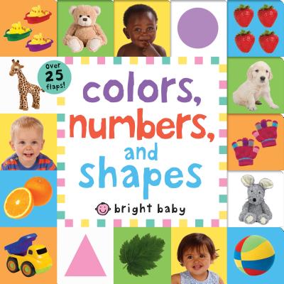 Lift-the-Flap Tab: Colors, Numbers, Shapes (Lift-the-Flap Tab Books) By Roger Priddy Cover Image