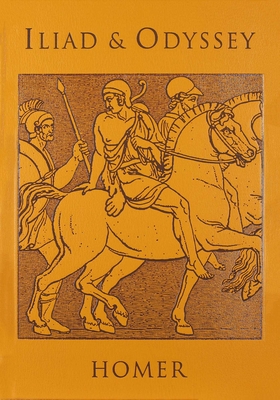 Iliad & Odyssey (Leather-bound Classics) Cover Image