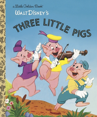 The Three Little Pigs (Disney Classic) (Little Golden Book) By RH Disney, RH Disney (Illustrator) Cover Image