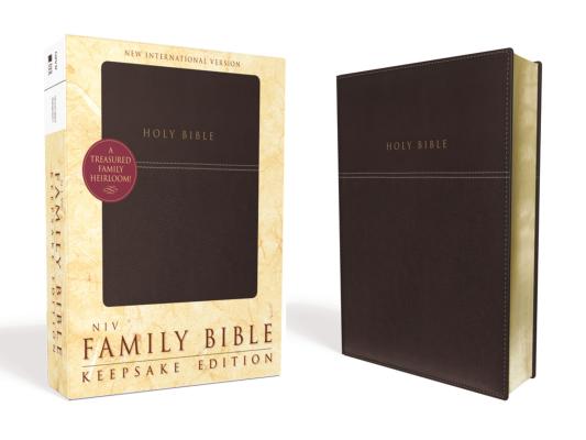 Family Bible-NIV-Keepsake By Zondervan Cover Image