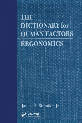 The Dictionary for Human Factors/Ergonomics Cover Image