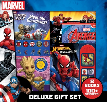 Marvel: Deluxe Gift Set By Pi Kids, Art Mawhinney (Illustrator), Cale Atkinson (Illustrator) Cover Image