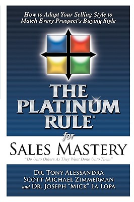 The Platinum Rule for Sales Mastery Cover Image