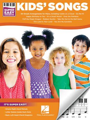 Kids' Songs - Super Easy Songbook Cover Image