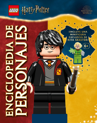 LEGO Harry Potter Enciclopedia de personajes (Character Encyclopedia): Con una minifigura exclusiva de LEGO Harry Potter Cover Image
