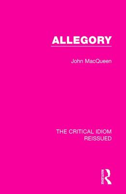 Allegory (Critical Idiom Reissued #13) Cover Image