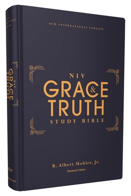 Niv, the Grace and Truth Study Bible, Hardcover, Red Letter, Comfort Print By R. Albert Mohler Jr (Editor), Zondervan Cover Image