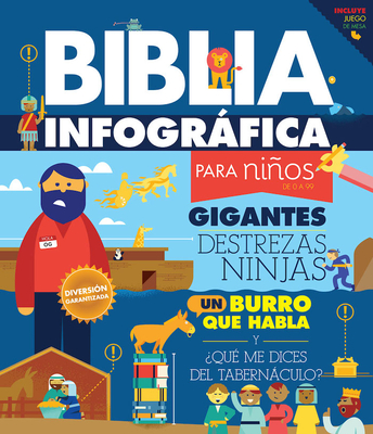 Biblia Infográfica Para Niños (Bible Infographics for Kids) Cover Image