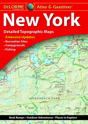 Delorme New York Atlas & Gazetteer By Rand McNally Cover Image