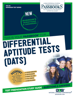 Differential Aptitude Tests (DATS) (ATS-112): Passbooks Study Guide (Admission Test Series #112) cover