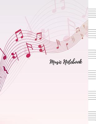 Music Notebook: Musicnotebook with Staff Paper By Composer's Friend Cover Image