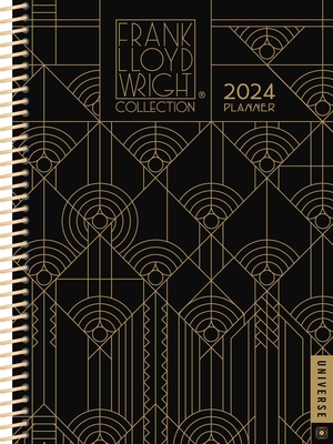 Frank Lloyd Wright 12-Month 2024 Planner Calendar By Frank Lloyd Wright Foundation Cover Image