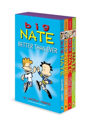 Big Nate Better Than Ever: Big Nate Box Set Volume 6-9 By Lincoln Peirce Cover Image