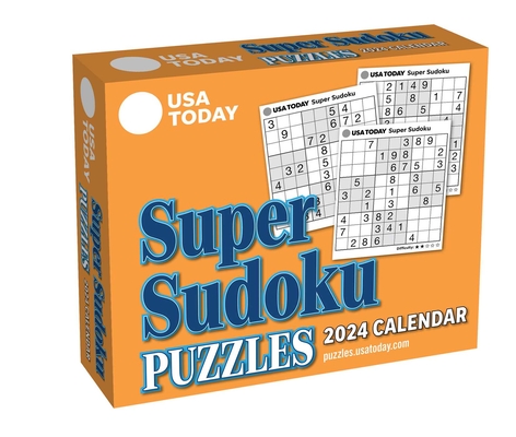 USA TODAY Super Sudoku 2024 Day-to-Day Calendar Cover Image