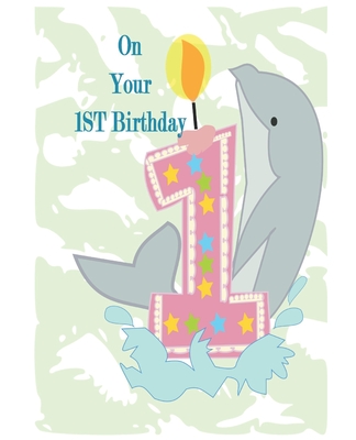 On Your First Birthday: Guest Book for First Birthday Baby/Successful Business With Fancy pastel cover Cover Image
