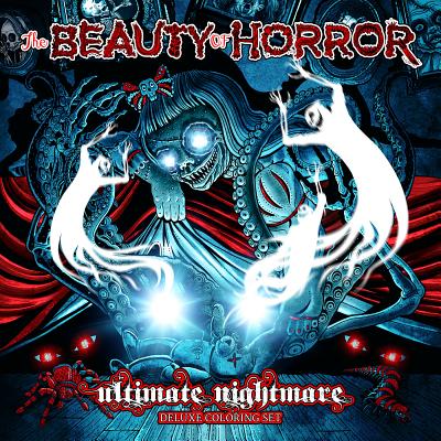 The Beauty of Horror: Ultimate Nightmare - Deluxe Coloring Set By Alan Robert Cover Image