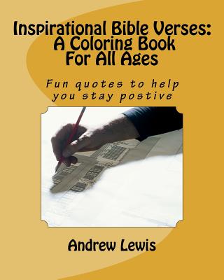 Inspirational Bible Verses: Coloring Book By Andrew W. Lewis Cover Image