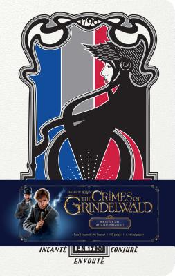 Fantastic Beasts: The Crimes of Grindelwald: Ministère des Affaires Magiques Hardcover Ruled Journal (Harry Potter) Cover Image