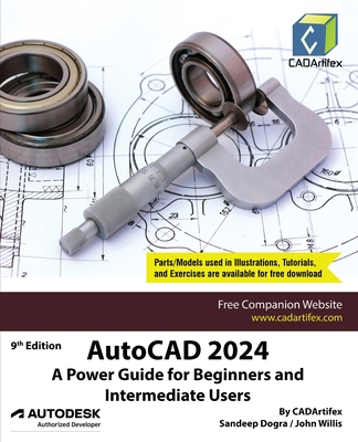 AutoCAD 2024: A Power Guide for Beginners and Intermediate Users Cover Image