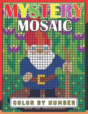 Mystery Mosaics Color By Number: Simple Pixel Art Coloring Book for Kids,  Adults, Seniors and Beginners (Color Quest for Stress Relief & Relaxation)  - Yahoo Shopping