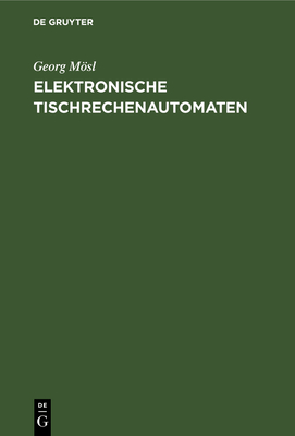 Elektronische Tischrechenautomaten Cover Image