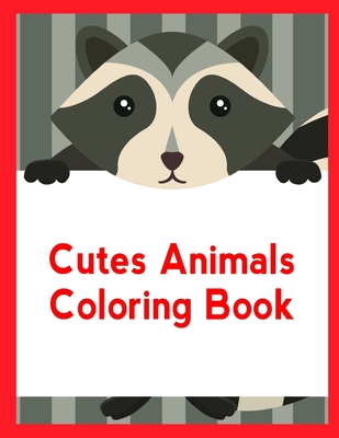 Cutes Animals Coloring Book: coloring pages, Christmas Book for kids and children (Animal Planet #5) By Advanced Color Cover Image
