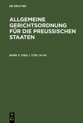 Cover for Theil I. Titel 14-34