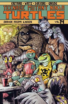Teenage Mutant Ninja Turtles Volume 14: Order From Chaos By Kevin Eastman, Tom Waltz, Ken Garing (Illustrator), Michael Dialynas (Illustrator) Cover Image