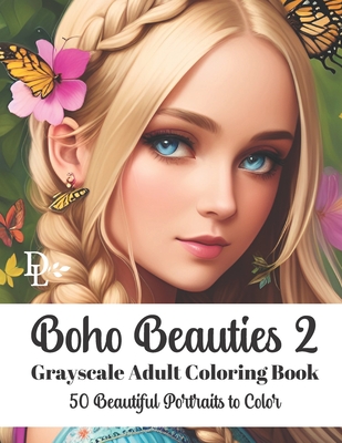  Pretty Women Portraits Coloring Book (2): Gorgeous