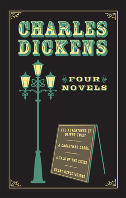 Charles Dickens: Four Novels (Leather-bound Classics) Cover Image