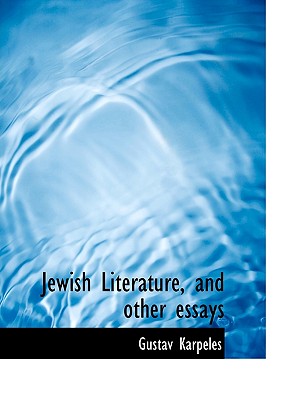 Jewish Literature, and Other Essays Cover Image