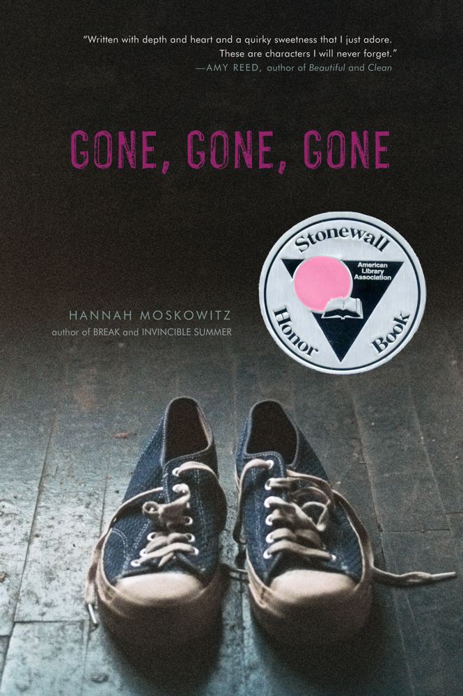 Gone, Gone, Gone By Hannah Moskowitz Cover Image