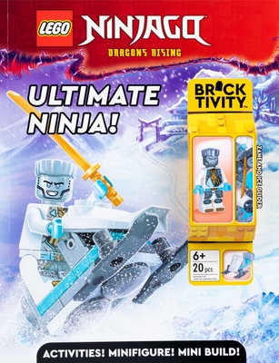 【入手困難】磁気テクニックマニュアル 　ハリー・ファイファー LEGO NINJAGO: Ultimate Ninja! (Activity Book with Minifigure