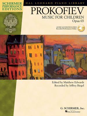 Music for Children, Op. 65: Edited by Matthew Edwards Recorded by Jeffrey Biegel Schirmer Performance Editions Cover Image