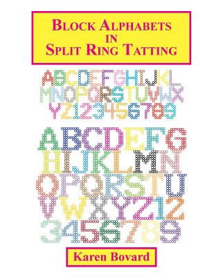 Block Alphabets in Split Ring Tatting Cover Image