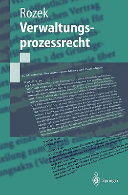 Verwaltungsprozessrecht (Springer-Lehrbuch)