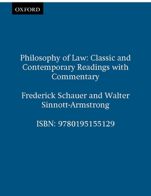 Philosophy of Law: Classic and Contemporary Readings with Commentary Cover Image