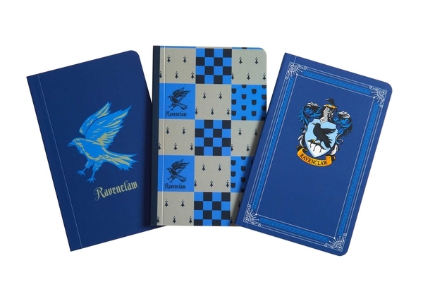 Harry Potter: Ravenclaw Pocket Notebook Collection (Set of 3) By Insight Editions Cover Image