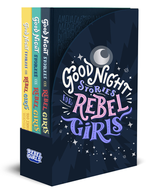 Good Night Stories for Rebel Girls 3-Book Gift Set Cover Image