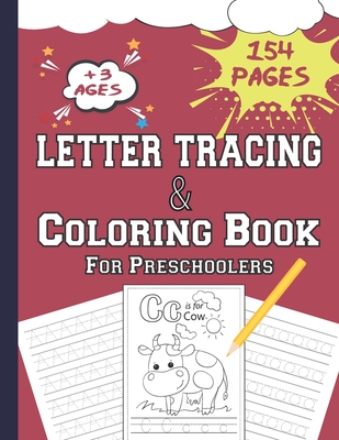 Letter And Number Tracing Book For Kids Ages 3-5 - By Activity