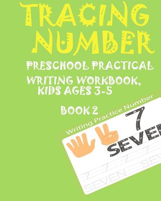 *TRACING NUMBERS*Preschoolers Practice Writing Numbers Workbook, Kids AGES 3-5* Cover Image