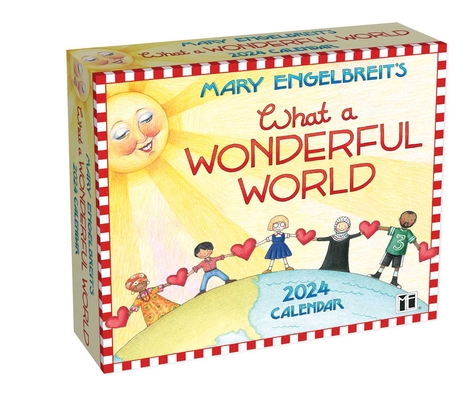 Mary Engelbreit's 2024 Day-to-Day Calendar: What a Wonderful World Cover Image