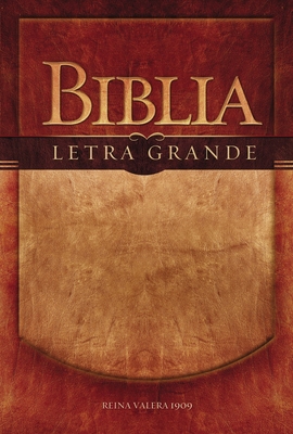 Biblia Letra Grande-RV 1909 By Rvr 1909- Reina Valera 1909 Cover Image