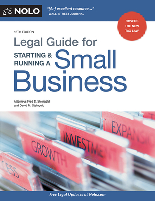 Legal Guide for Starting & Running a Small Business Cover Image