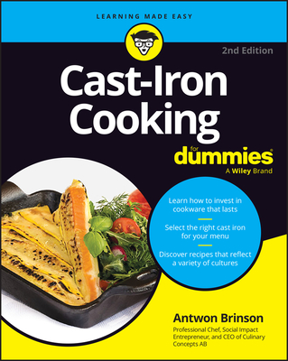 Cast-Iron Cooking for Dummies By Antwon Brinson Cover Image