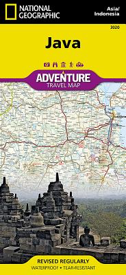 Java [Indonesia] (National Geographic Adventure Map #3020) By National Geographic Maps Cover Image