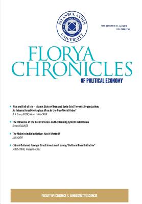 Florya Chronicles of Political Economy: Journal of Faculty of Economics and Administrative Sciences (Year 4 Number 1 - April 2018)