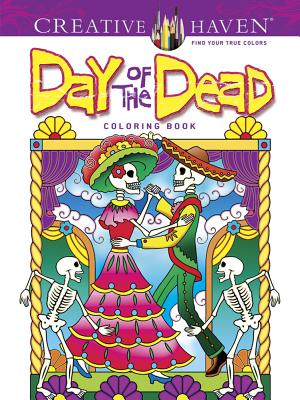 Day of the Dead (Creative Haven Coloring Books) By Marty Noble Cover Image