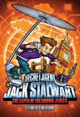 Secret Agent Jack Stalwart: Book 4: The Caper of the Crown Jewels: England (The Secret Agent Jack Stalwart Series #4) Cover Image